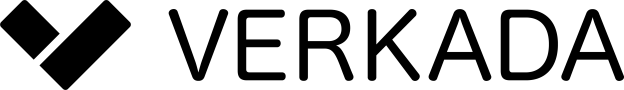 black verkada logo