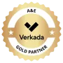 black verkada logo